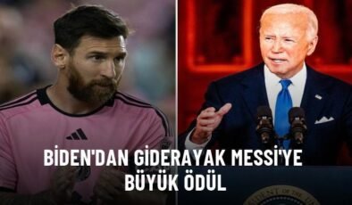 Biden’dan giderayak Messi’ye büyük ödül