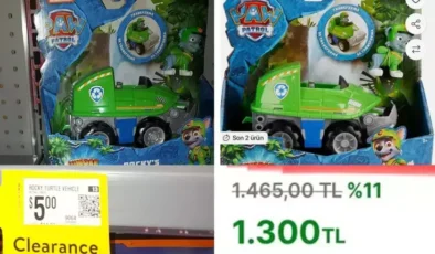 ABD’de 5 dolar, Türkiye’de 1300 lira