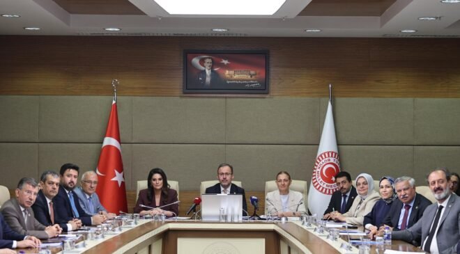 TBMM ENGELLI BIREYLERIN SORUNLARINI ARASTIRMA KOMISYONU” MEHMET KASAPOGLU BASKANLIGINDA ÇALISMALARINA BASLADI